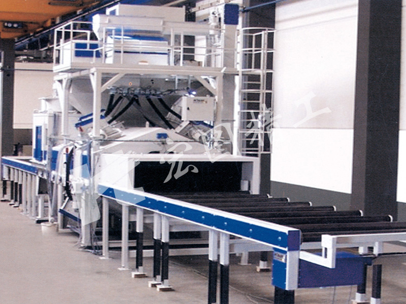 無(wú)地坑通過(guò)式拋丸清理機(jī)